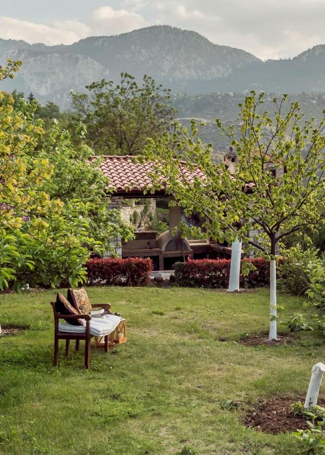 Villa Mylonas Ano Polidhrosos Eksteriør billede