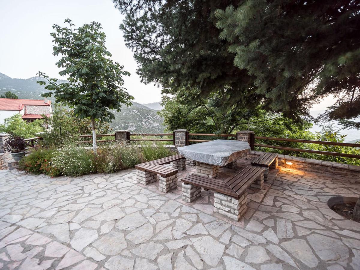 Villa Mylonas Ano Polidhrosos Eksteriør billede